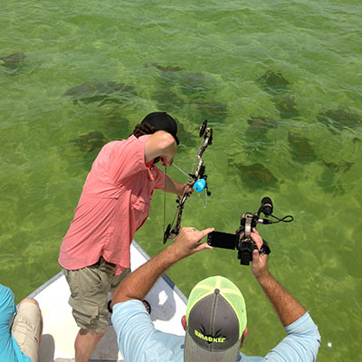 destin bow fishing